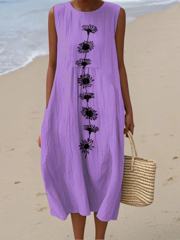 Emma | Robe d'été légère et sans manches