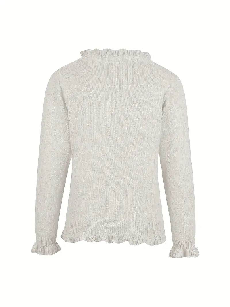 Hanifa - Cardigan en maille élégant avec boutons