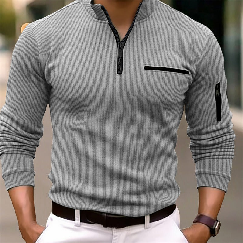 Gusteous | Chemise à manches longues zippée