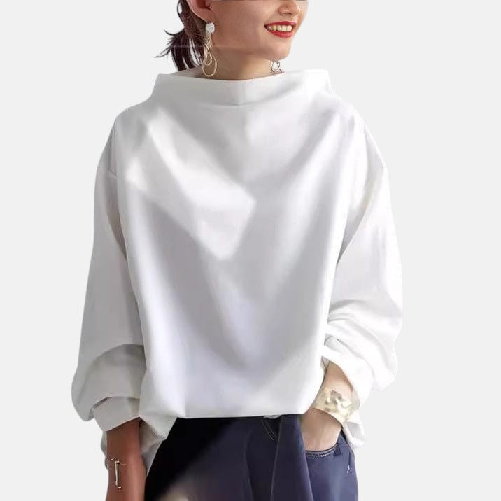 Gabriella™ | Pull col roulé élégant