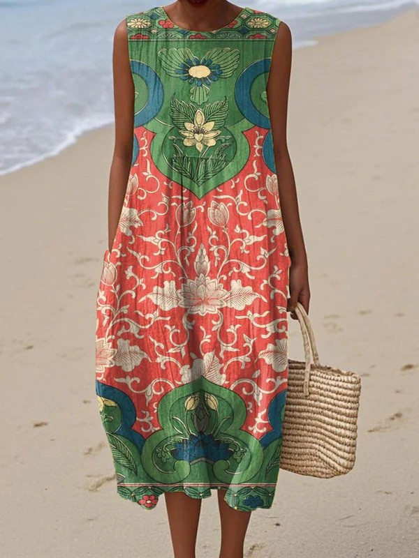 Vera | Robe d'été légère et sans manches