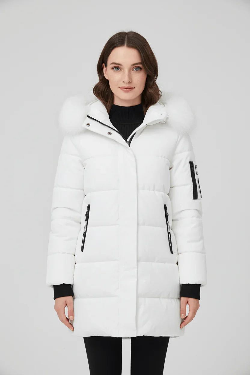 Riana - Manteau d'hiver matelassé