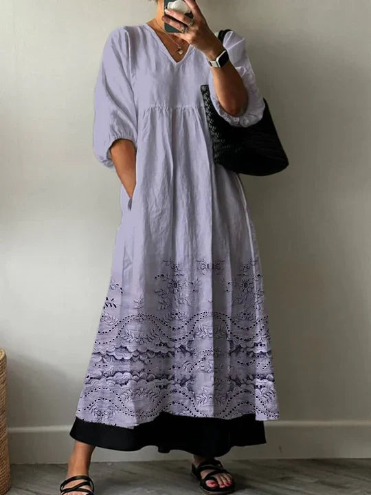 Kelsey Robe Imprimée Élégante