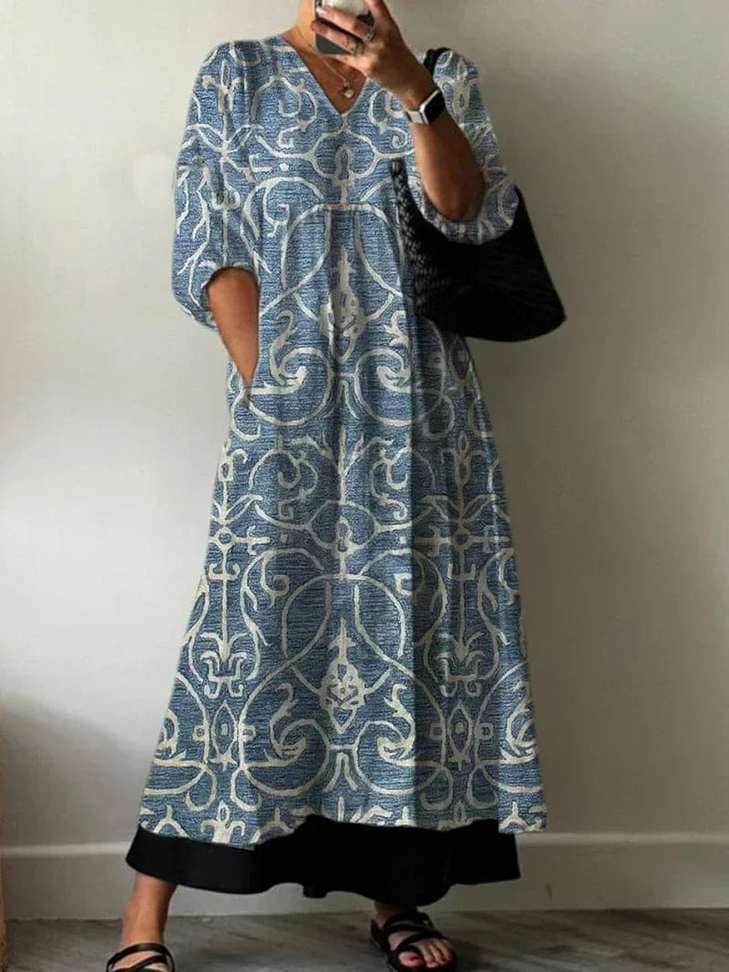 Lia Robe Florale Élégante