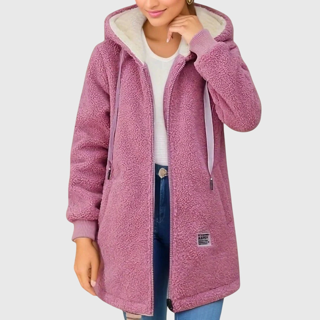 Veste polaire douce pour femme