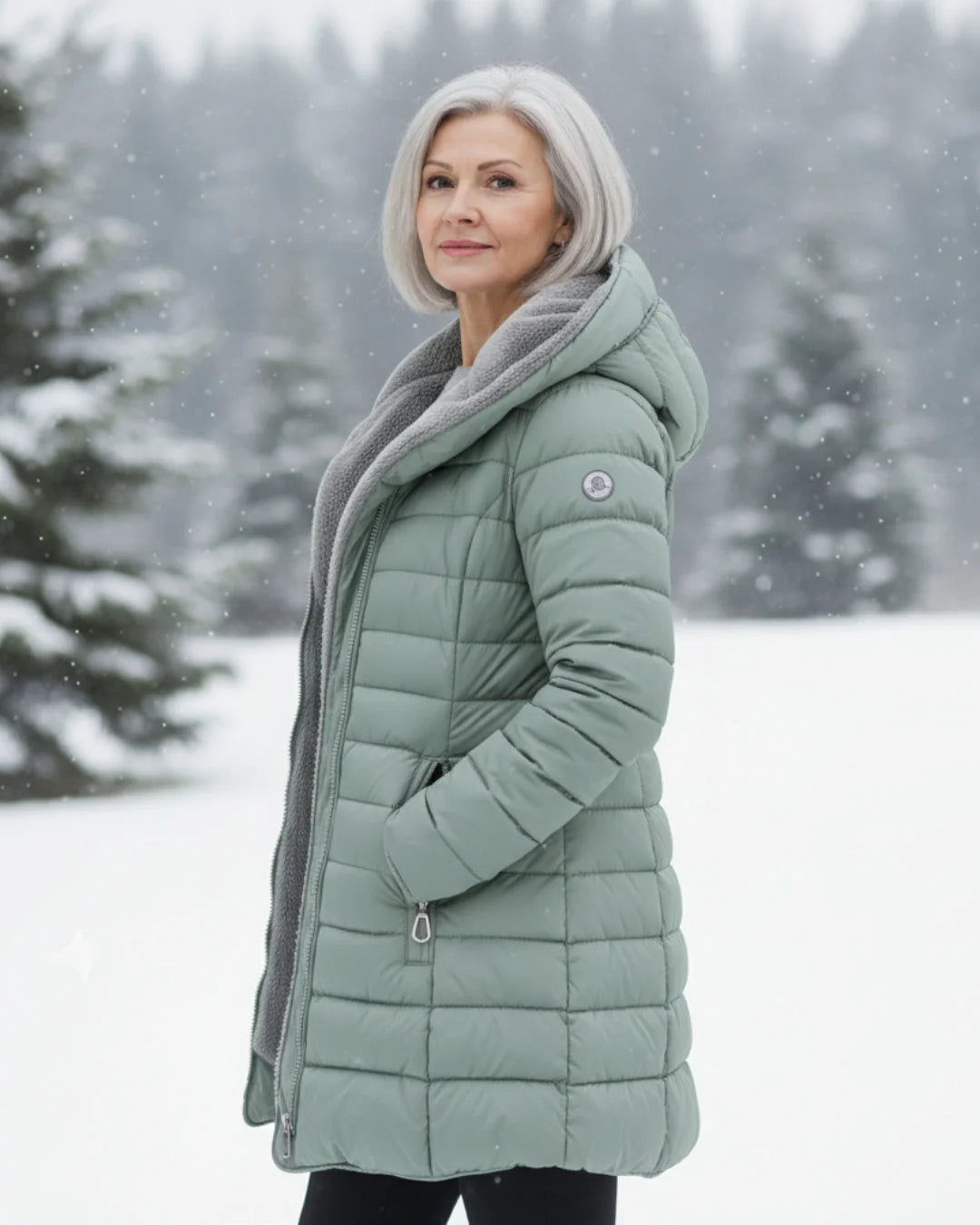 Olivia | Gewatteerde Winterjas