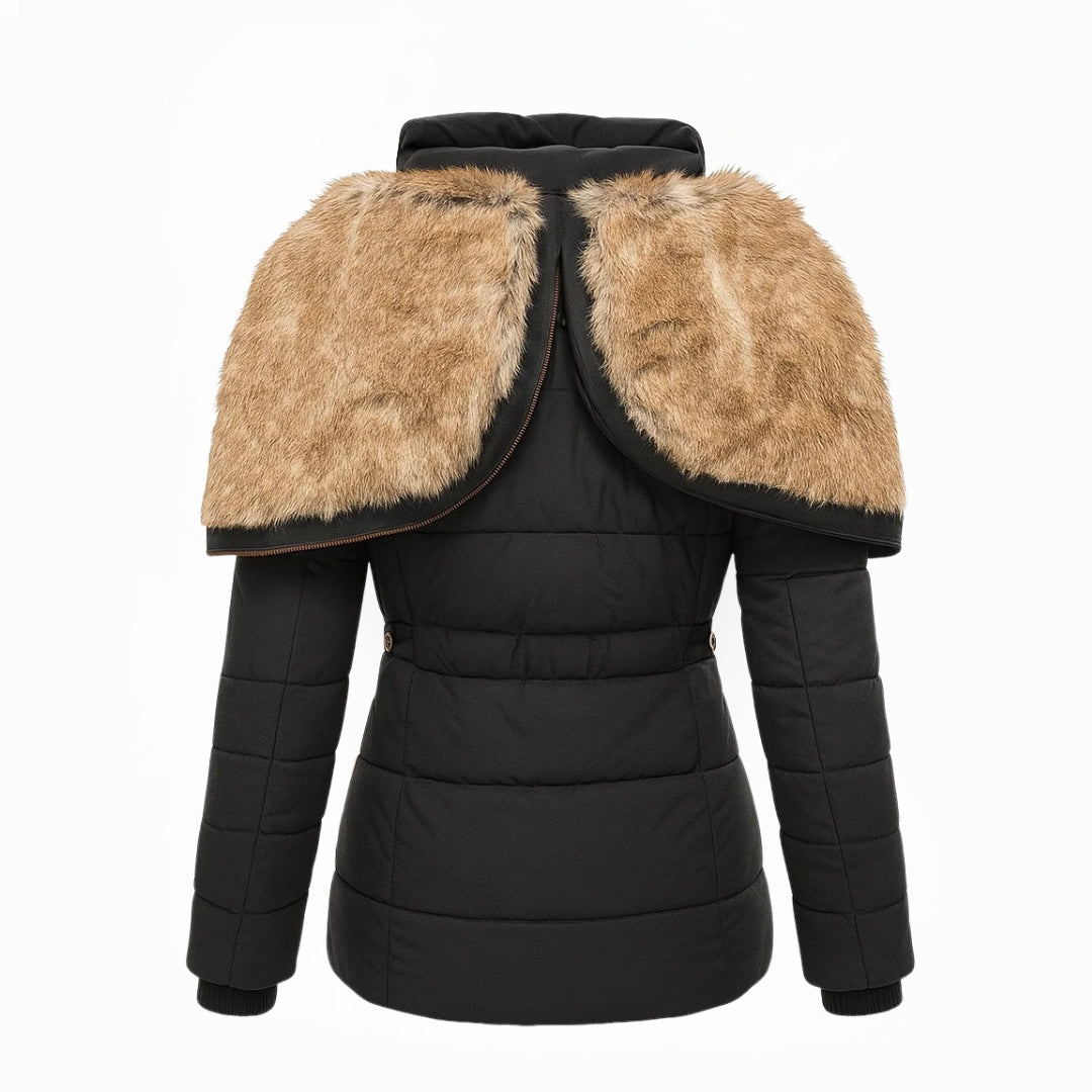 Aniek | Warme winterjas met zachte teddyvoering
