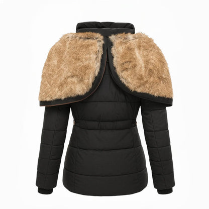 Aniek | Warme winterjas met zachte teddyvoering