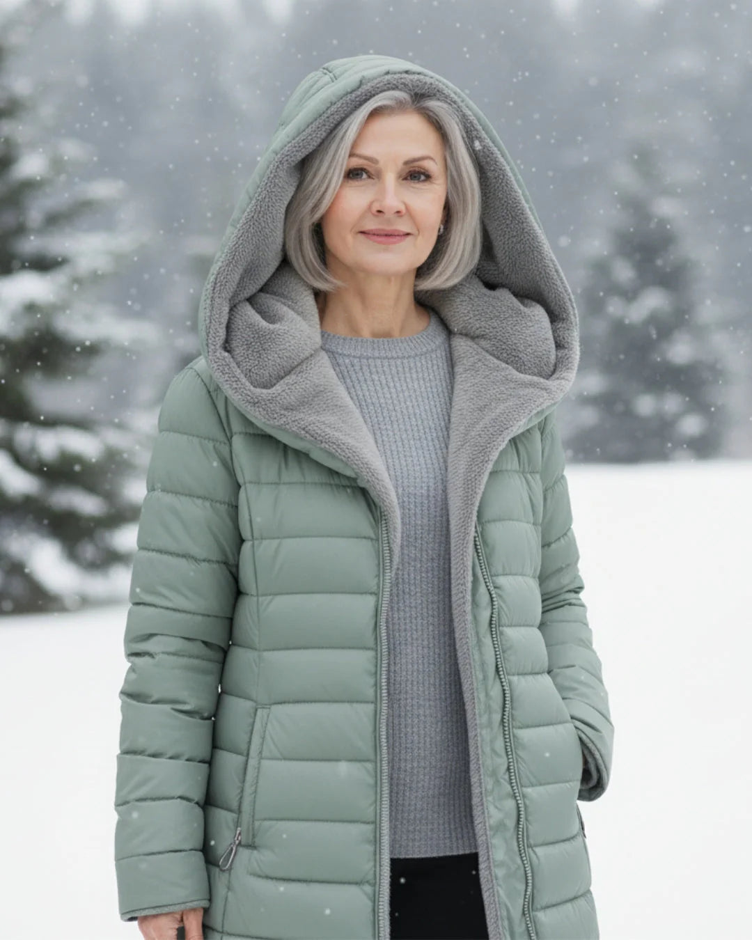 Olivia | Gewatteerde Winterjas