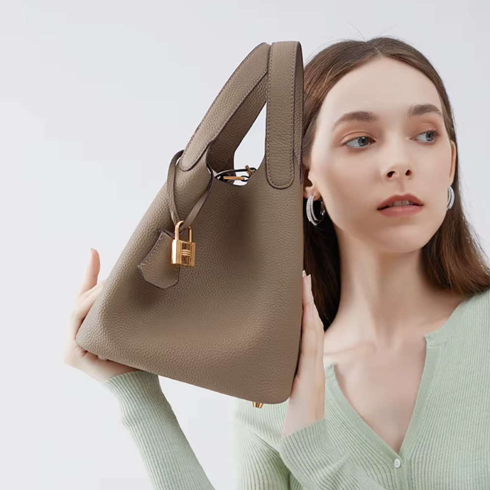 BellaTrend™ | Sac à main seau en cuir