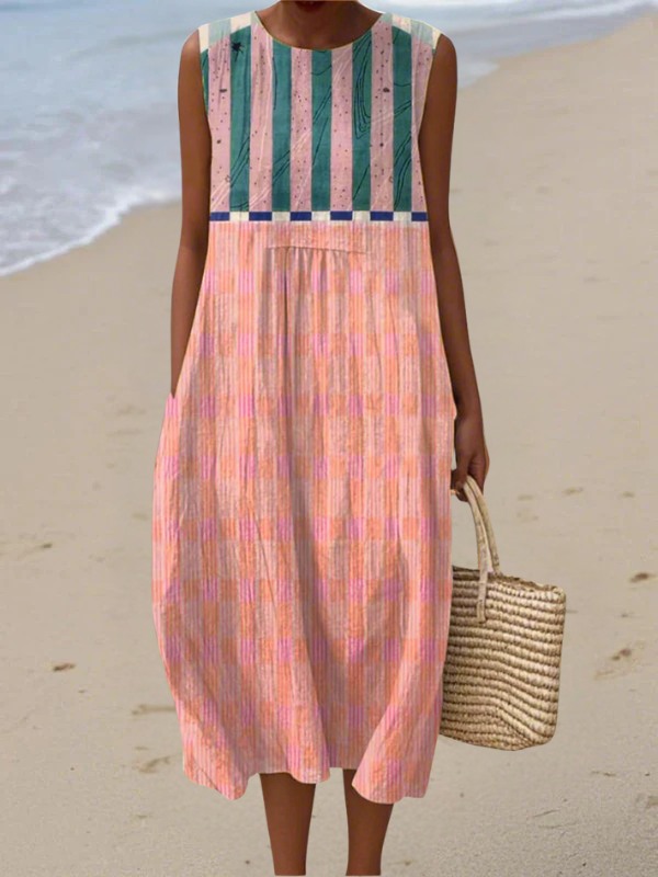 Lily | Robe d'été légère et sans manches