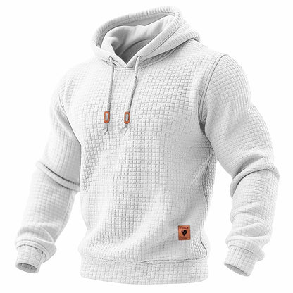 Álvaro™ | Gewatteerde wafelhoodie