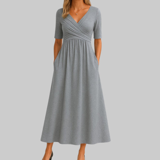 Joana | Robe midi élégante