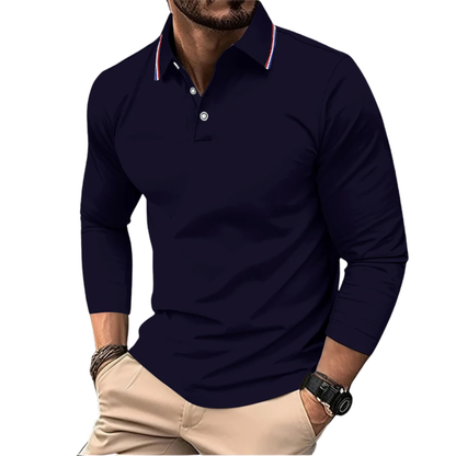 Milien | Casual Premium Poloshirt met Contrasterende Kraag