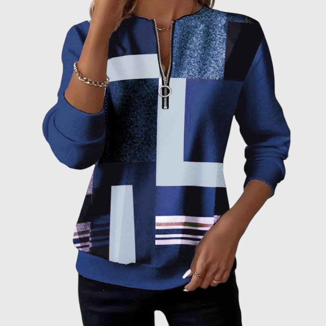 Zenovia - Sweat Décontracté et Élégant