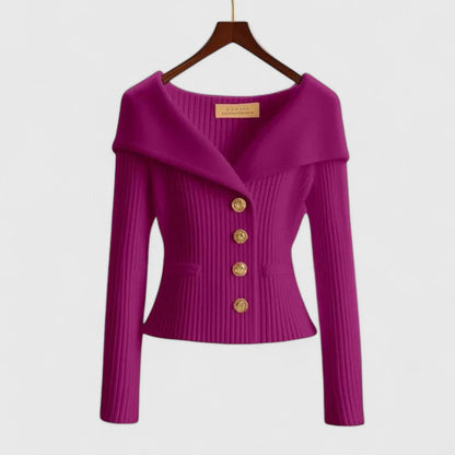Clarisa | Elegant gebreid vest voor stijlvolle gelegenheden