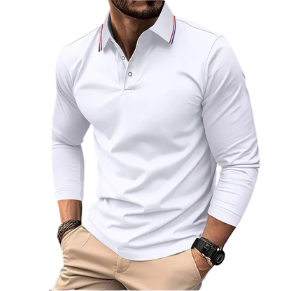 Milien | Casual Premium Poloshirt met Contrasterende Kraag