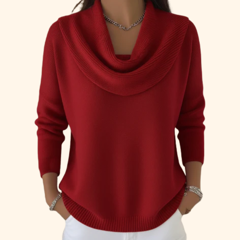 Victoria™ | Suéter Suave con Cuello