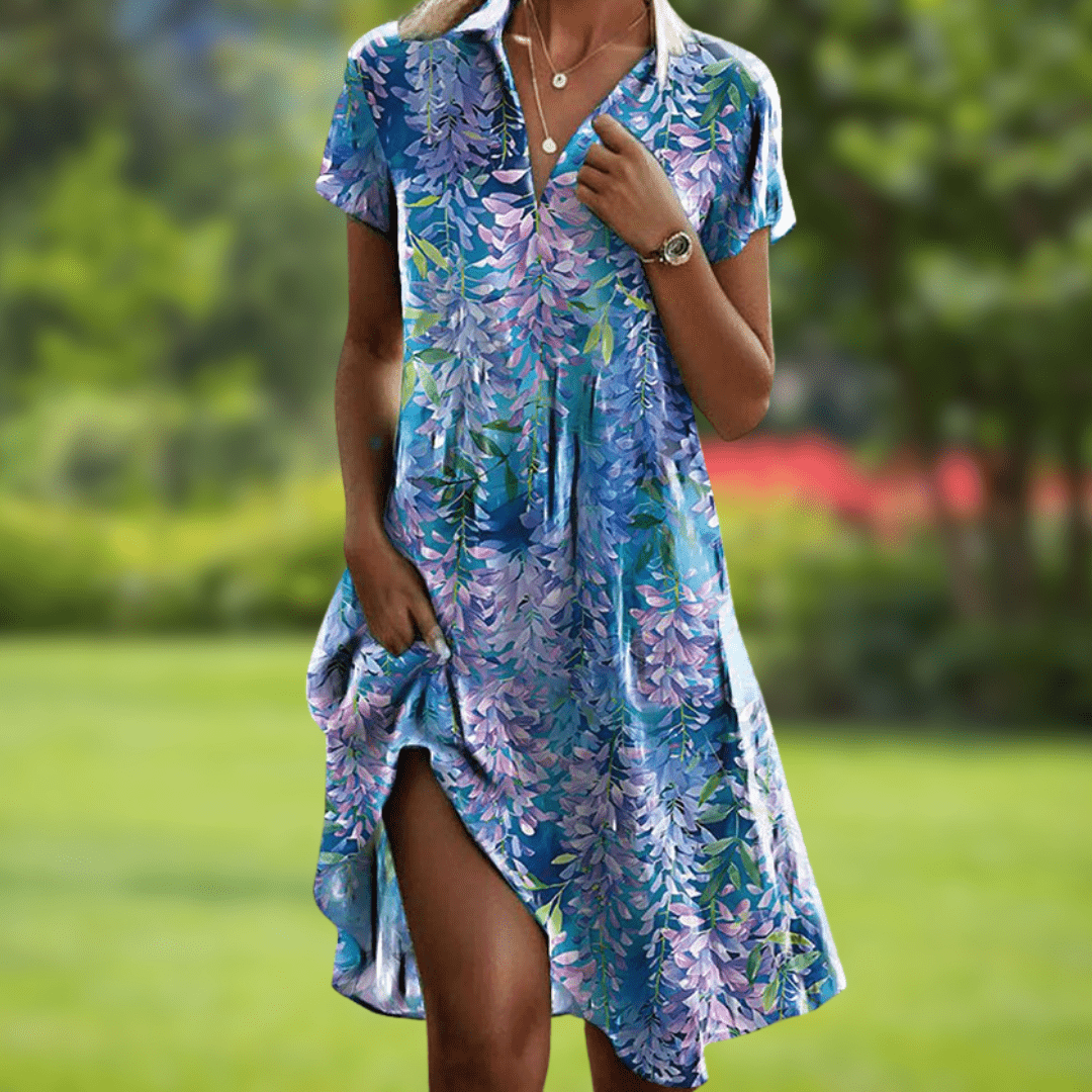 Vestido Floral Elegante