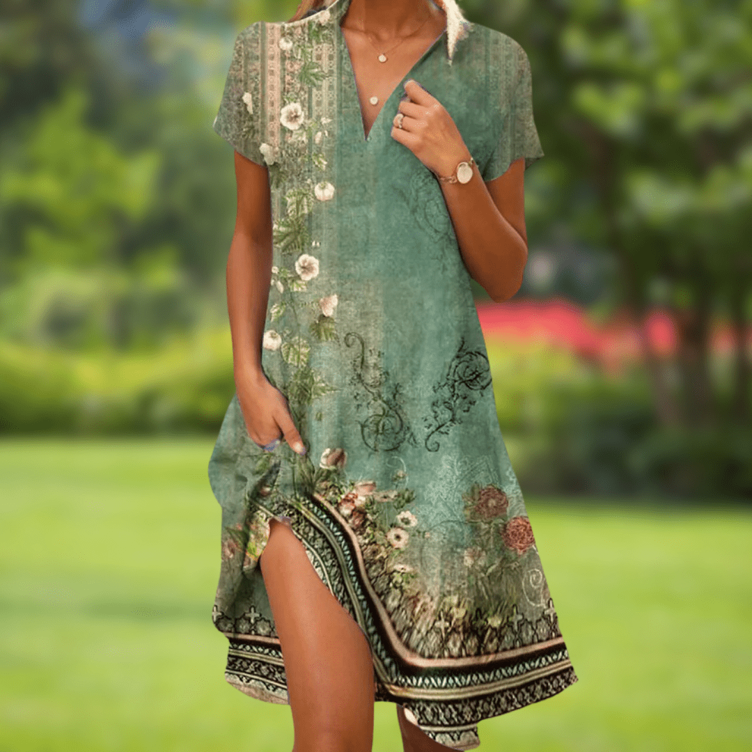 Vestido Floral Elegante