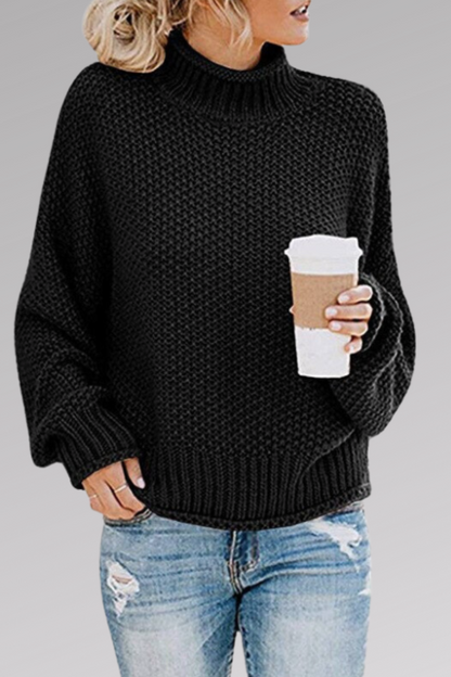 Pull Molly en jersey épais à coupe décontractée