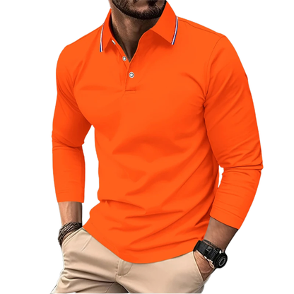 Milien | Casual Premium Poloshirt met Contrasterende Kraag