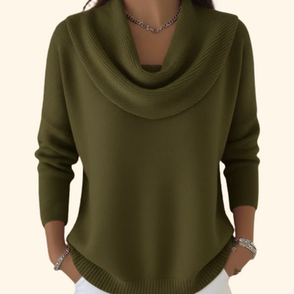 Victoria™ | Suéter Suave con Cuello