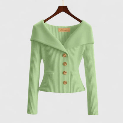 Clarisa | Elegant gebreid vest voor stijlvolle gelegenheden