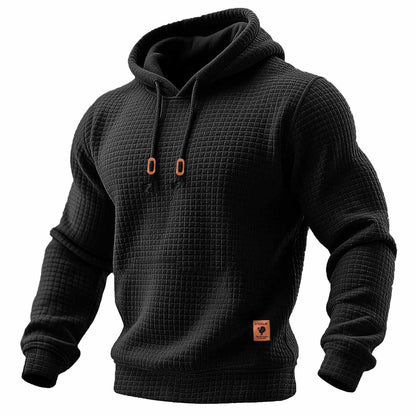 Álvaro™ | Gewatteerde wafelhoodie
