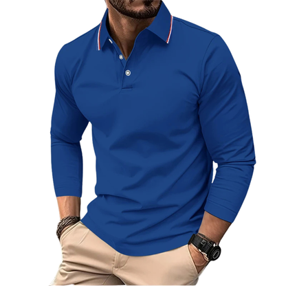 Milien | Casual Premium Poloshirt met Contrasterende Kraag