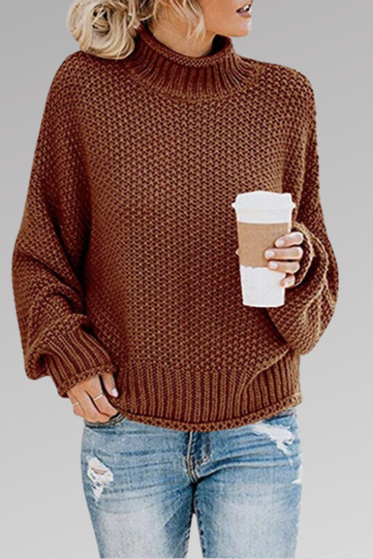 Pull Molly en jersey épais à coupe décontractée