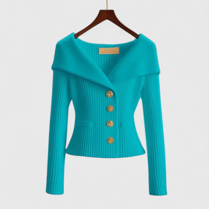 Clarisa | Elegant gebreid vest voor stijlvolle gelegenheden