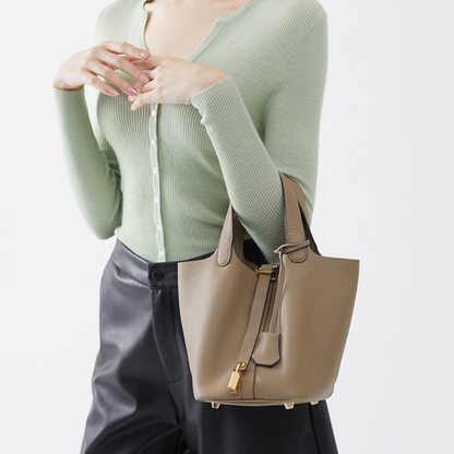 BellaTrend™ | Sac à main seau en cuir
