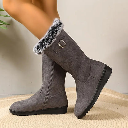 Morgane - Botas Altas Alto Tobillo Impermeables