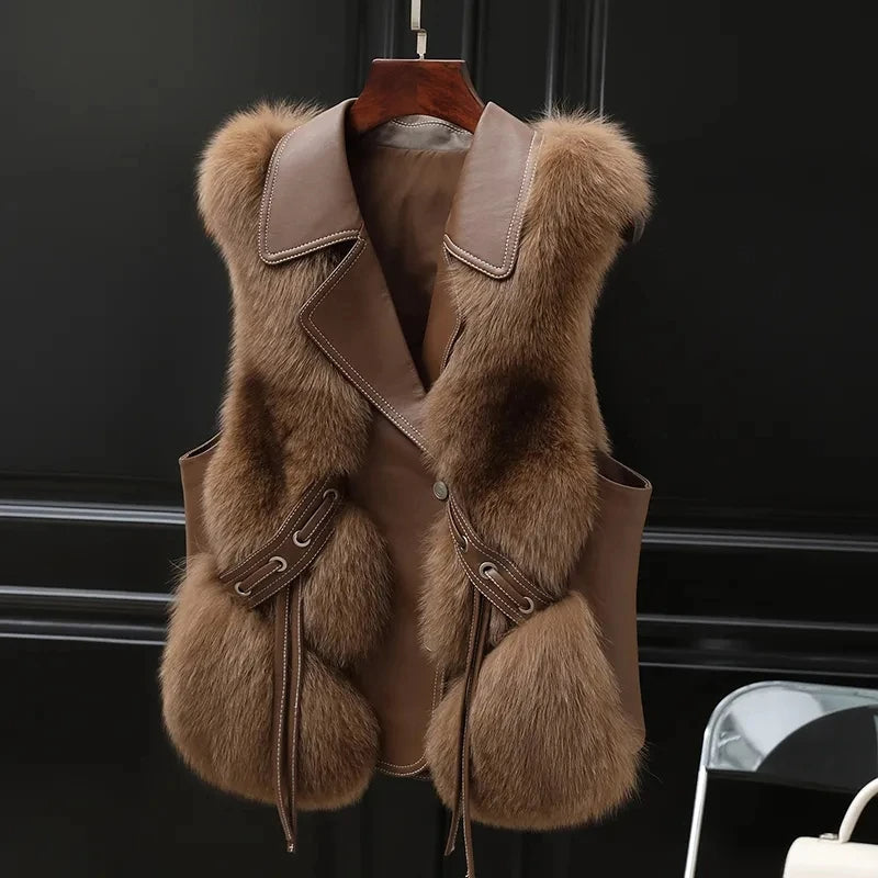 Nereida - Empress Imitatiebont Vest