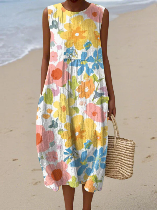 Elle | Robe d'été légère sans manches