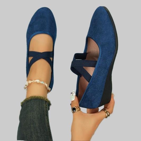 ANGELA | Chaussures compensées fermées et confortables