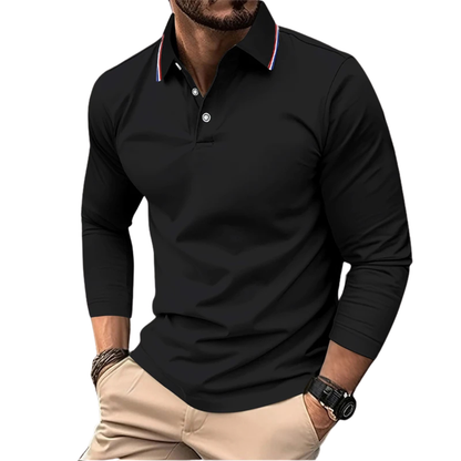 Milien | Casual Premium Poloshirt met Contrasterende Kraag