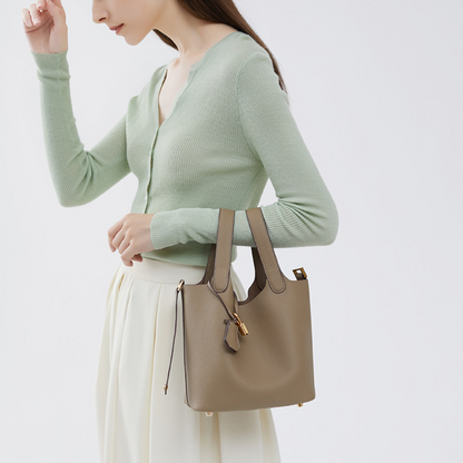 BellaTrend™ | Sac à main seau en cuir