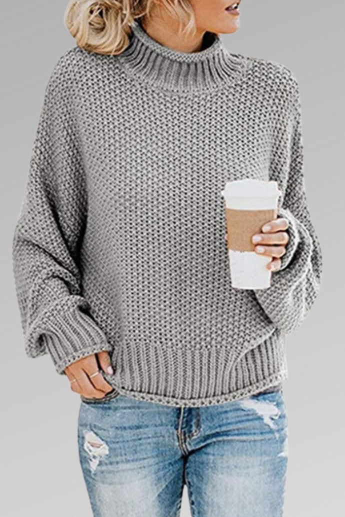Pull Molly en jersey épais à coupe décontractée
