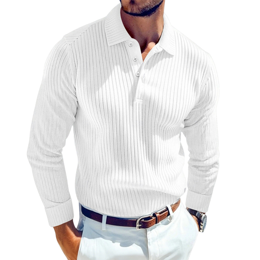 Adrin | Polo de luxe à la structure nervurée