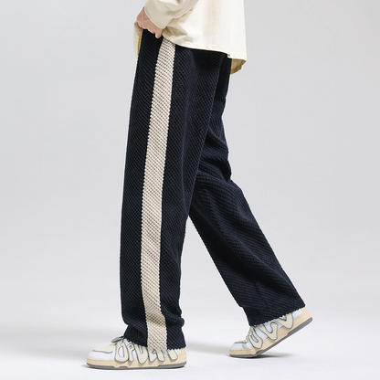 Luis | Pantalon de jogging à cordon avec motif gaufré