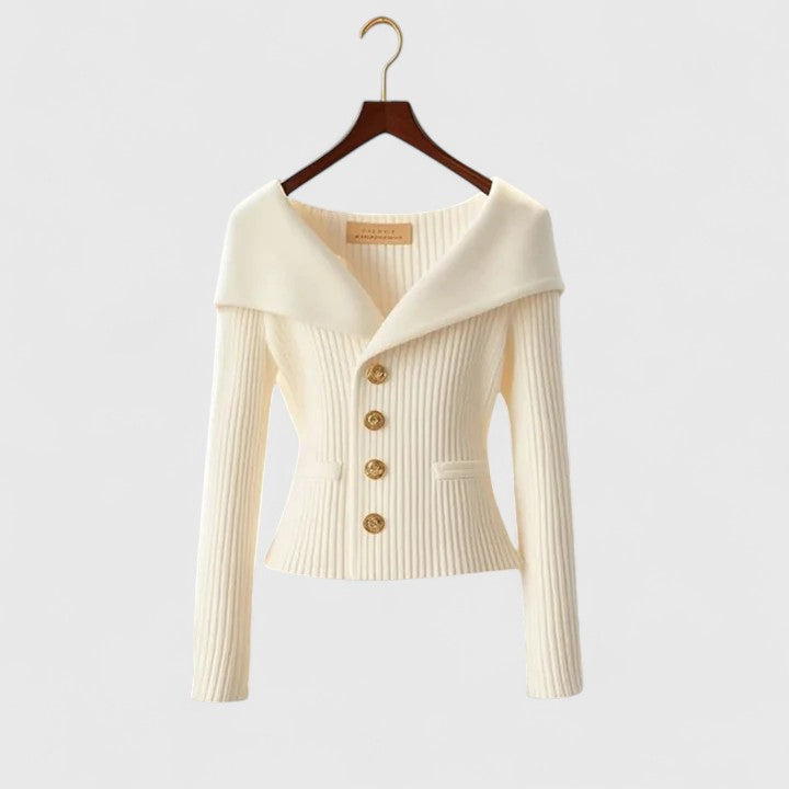 Clarisa | Elegant gebreid vest voor stijlvolle gelegenheden