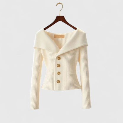 Clarisa | Elegant gebreid vest voor stijlvolle gelegenheden