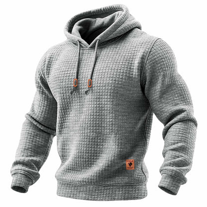 Álvaro™ | Gewatteerde wafelhoodie