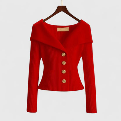 Clarisa | Elegant gebreid vest voor stijlvolle gelegenheden
