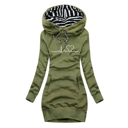 Sara | Robe imprimée au design élégant