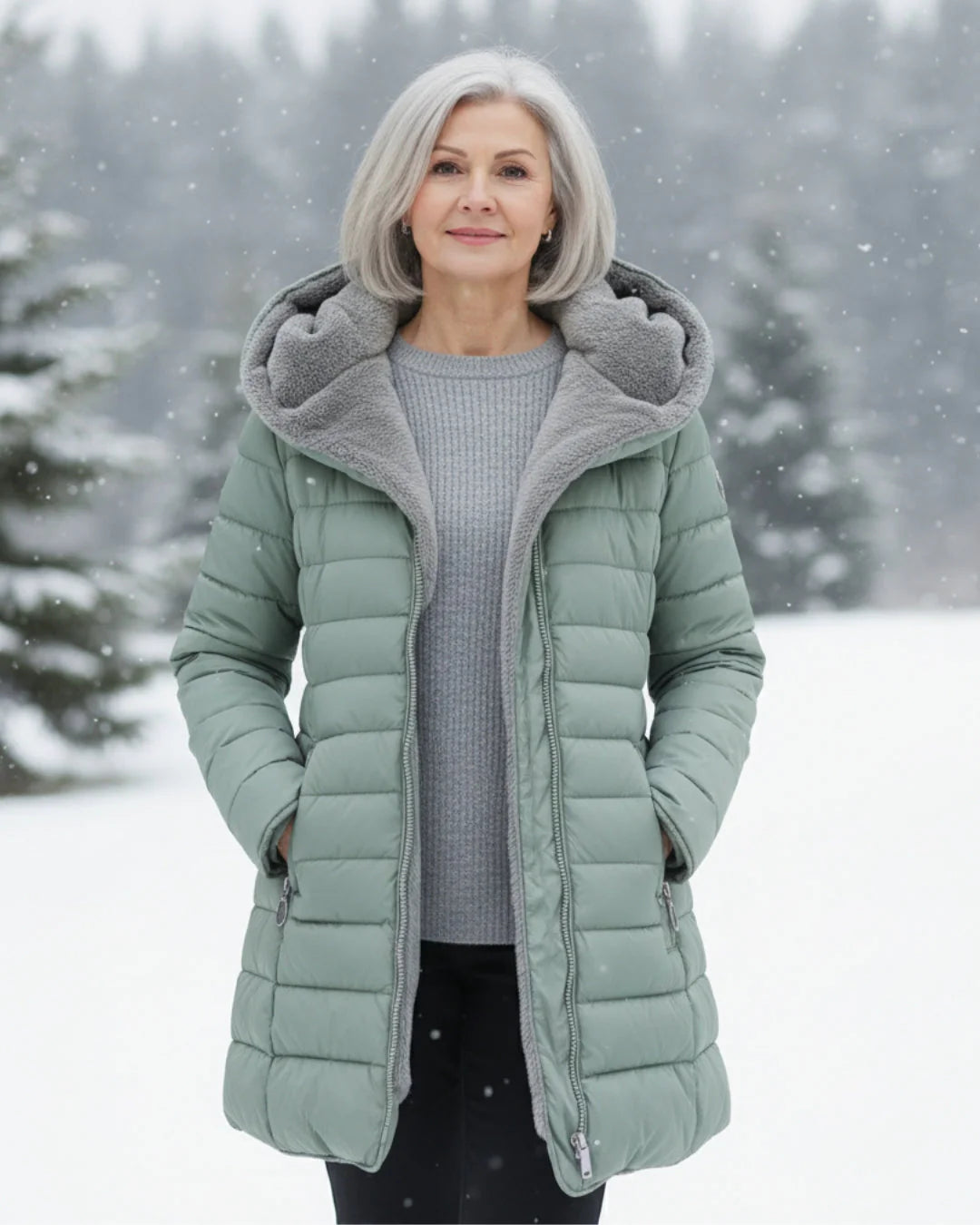 Olivia | Gewatteerde Winterjas