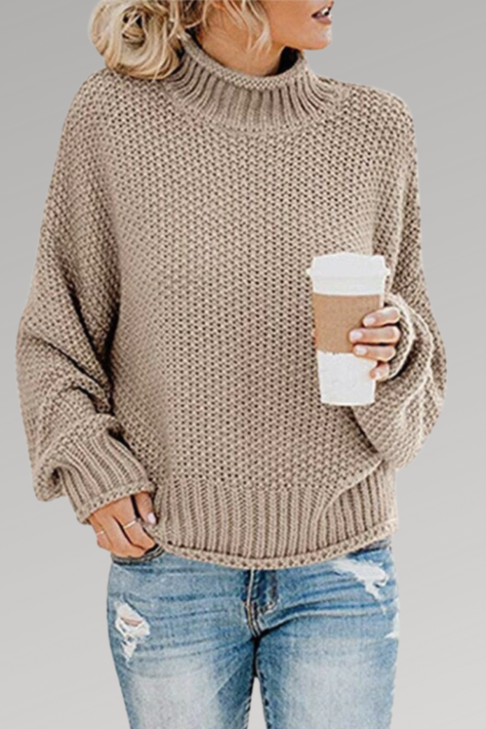 Pull Molly en jersey épais à coupe décontractée