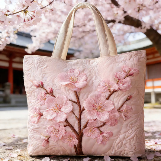 Blossom Serenity | Sac à main matelassé fait main